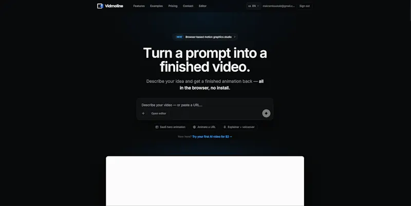 Vidmoline screenshot 3