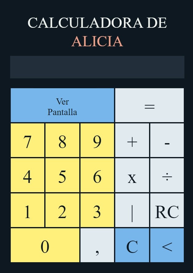 Calculadora de Alicia media 2