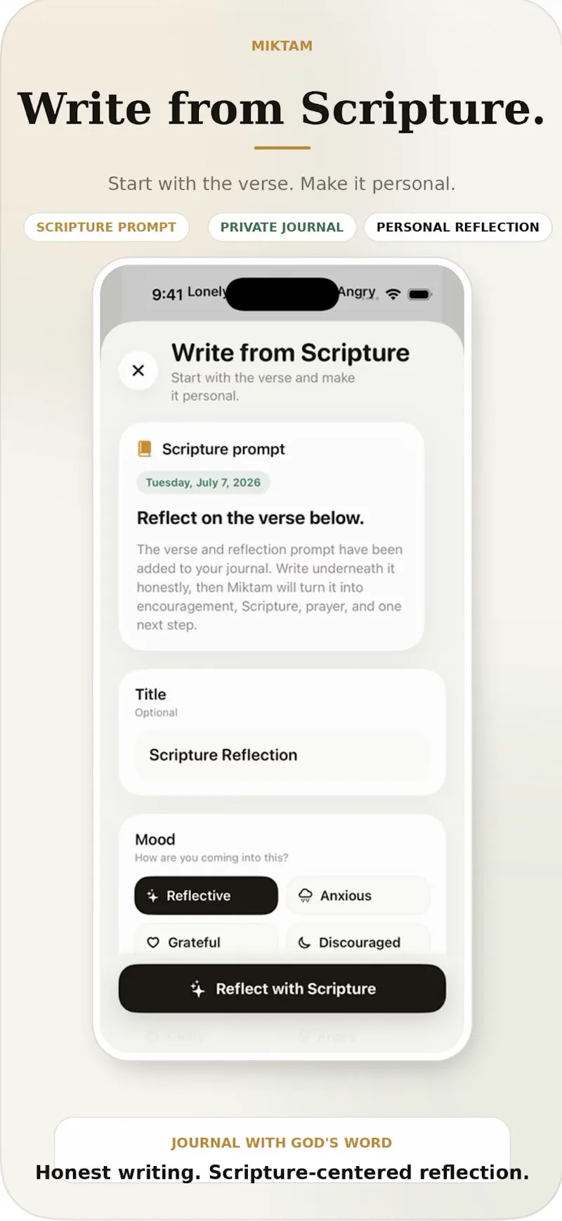 Miktam: Daily Journal screenshot 3