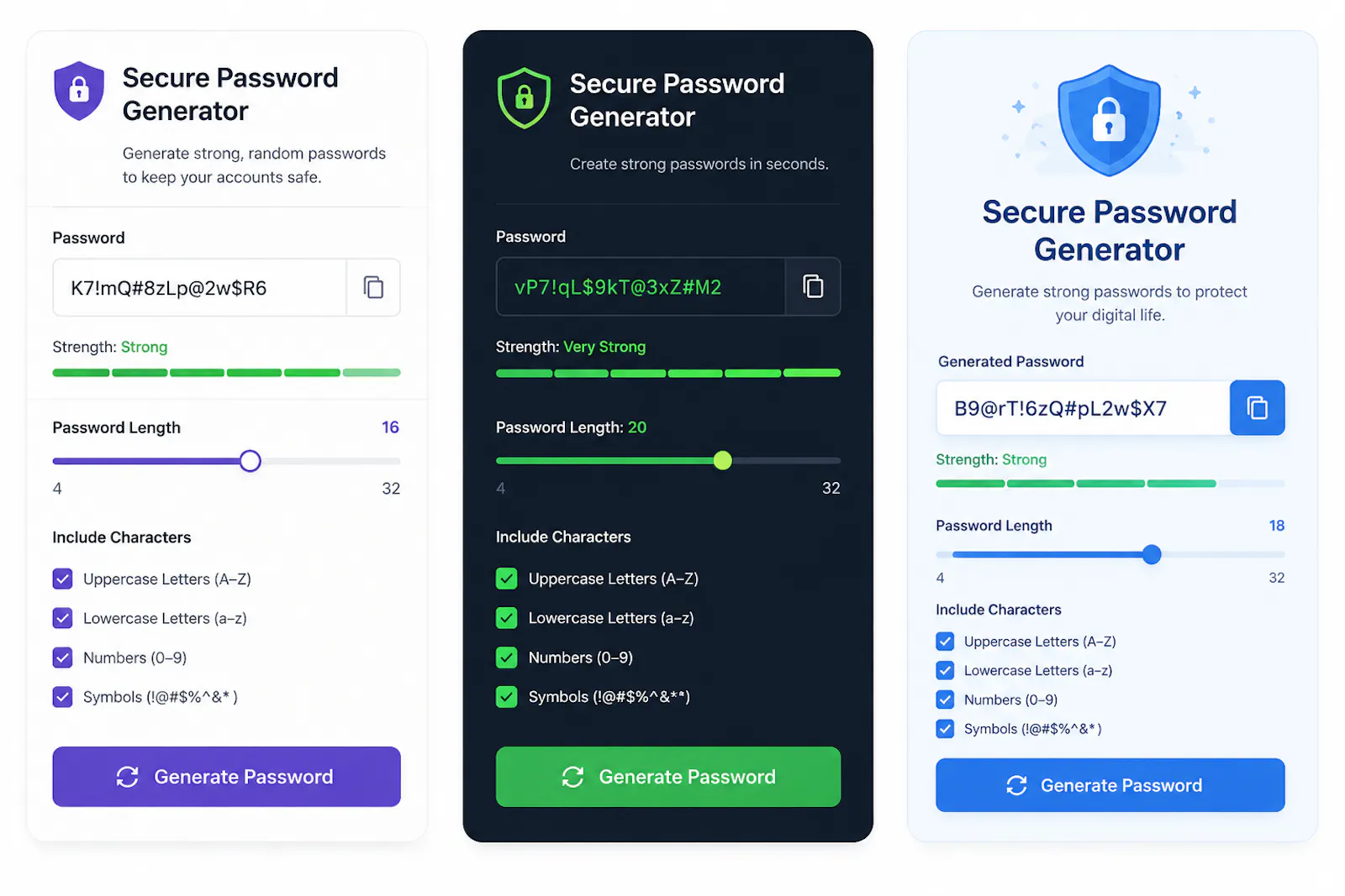 Strong Password Generator screenshot 1