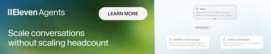 ElevenAgents by ElevenLabs