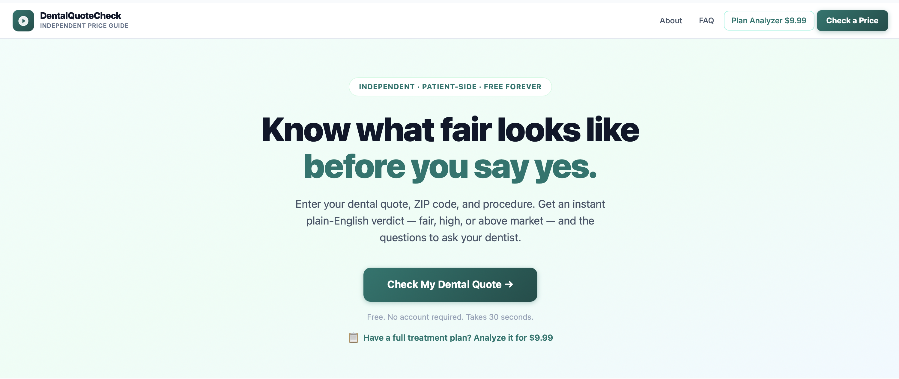DentalQuoteCheck gallery image