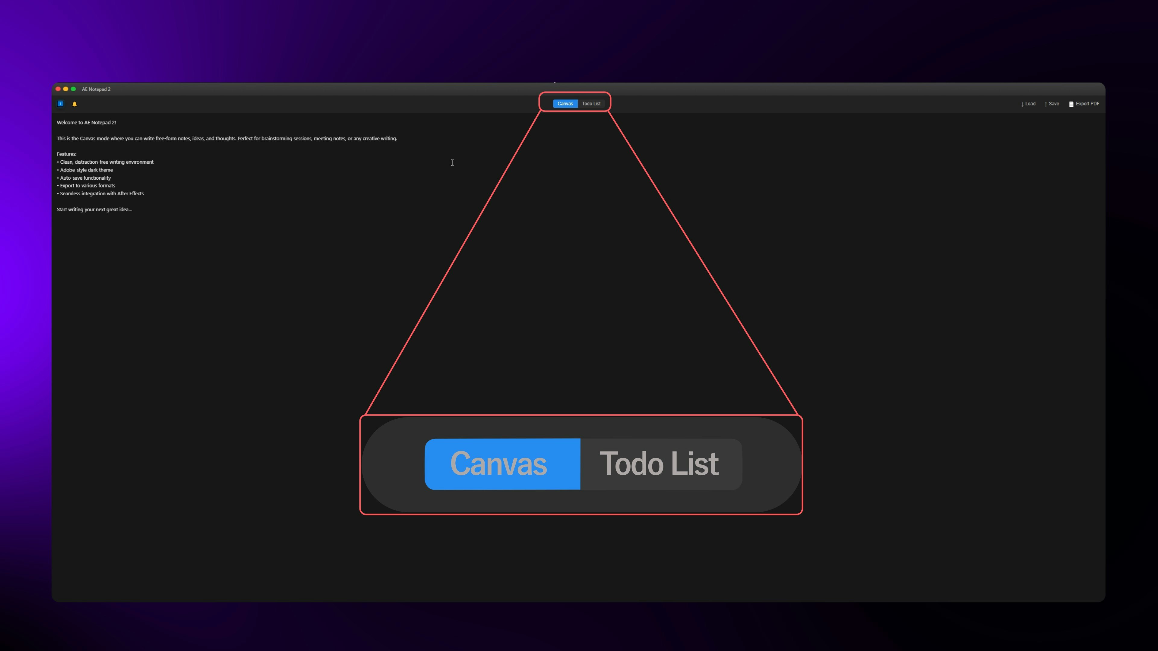 AE Notepad gallery image