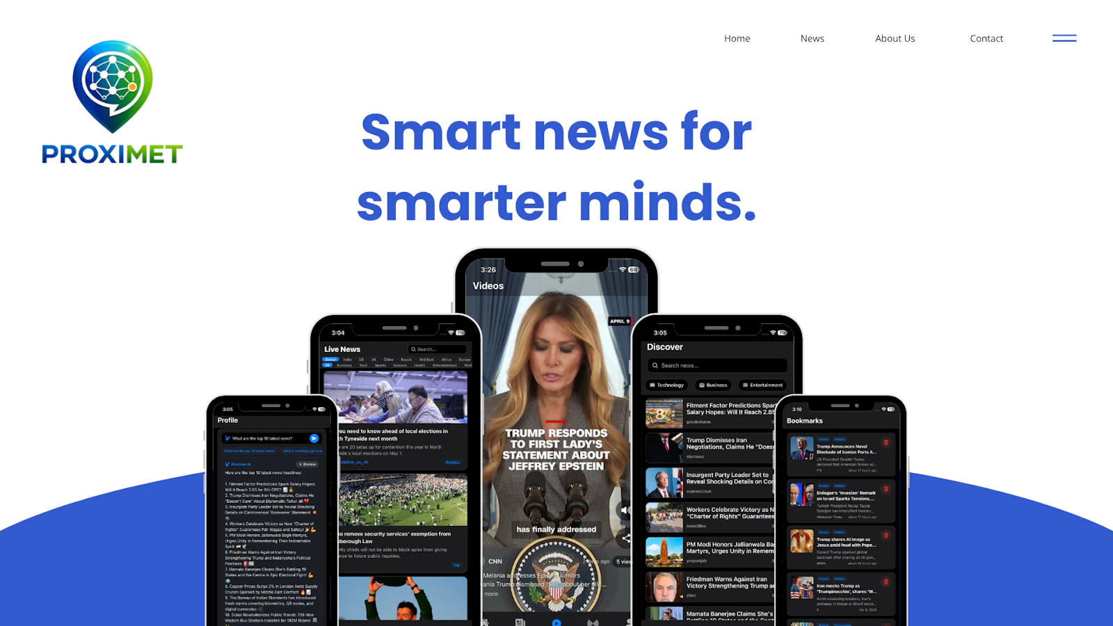 Proximet: AI Smart News App screenshot 3