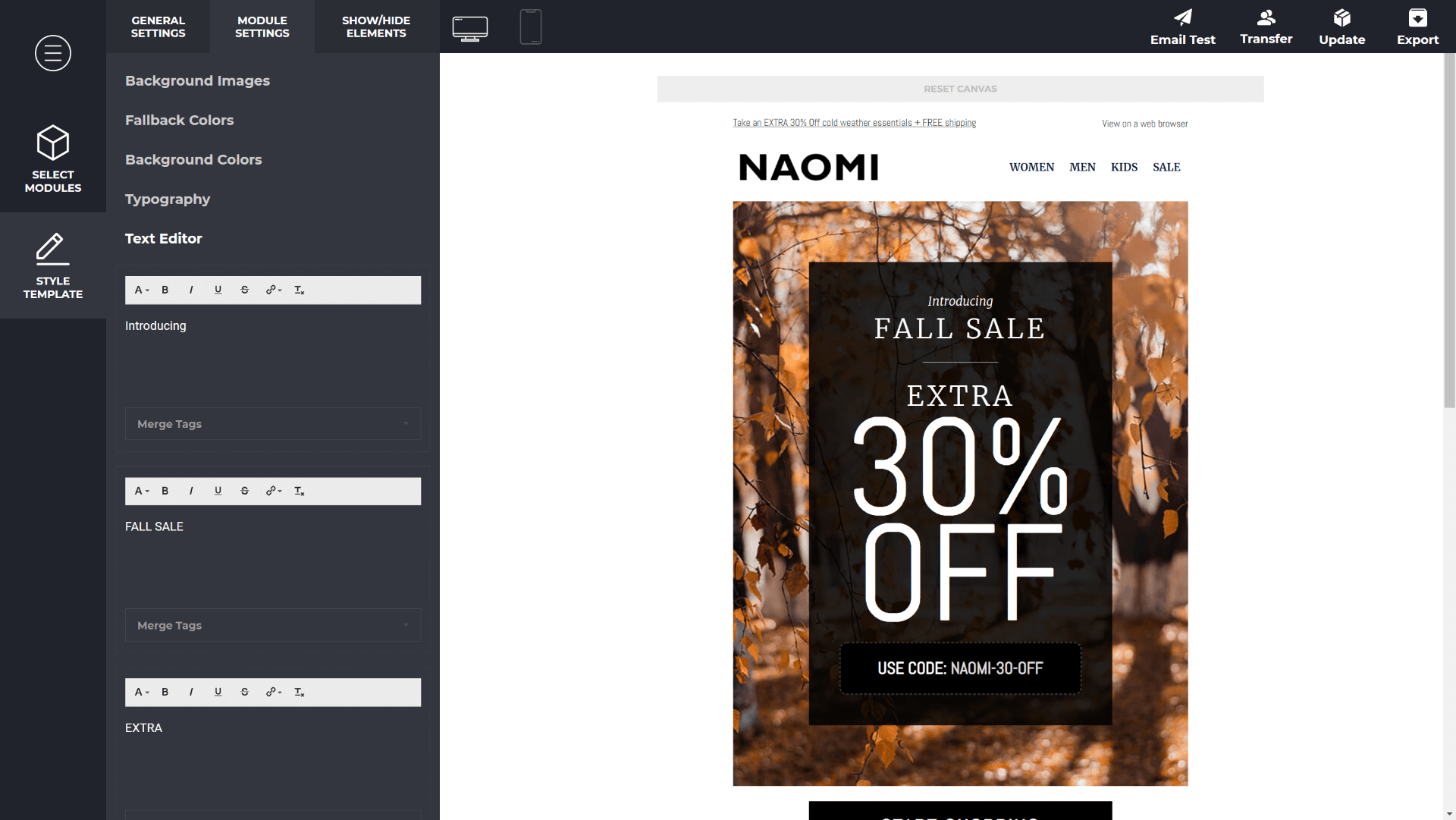 Modules Composer gallery image