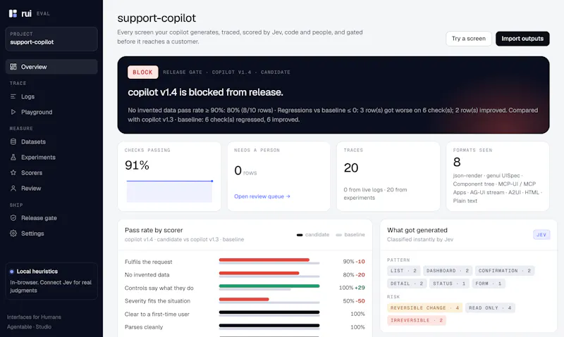 Interfaces for Humans screenshot 3
