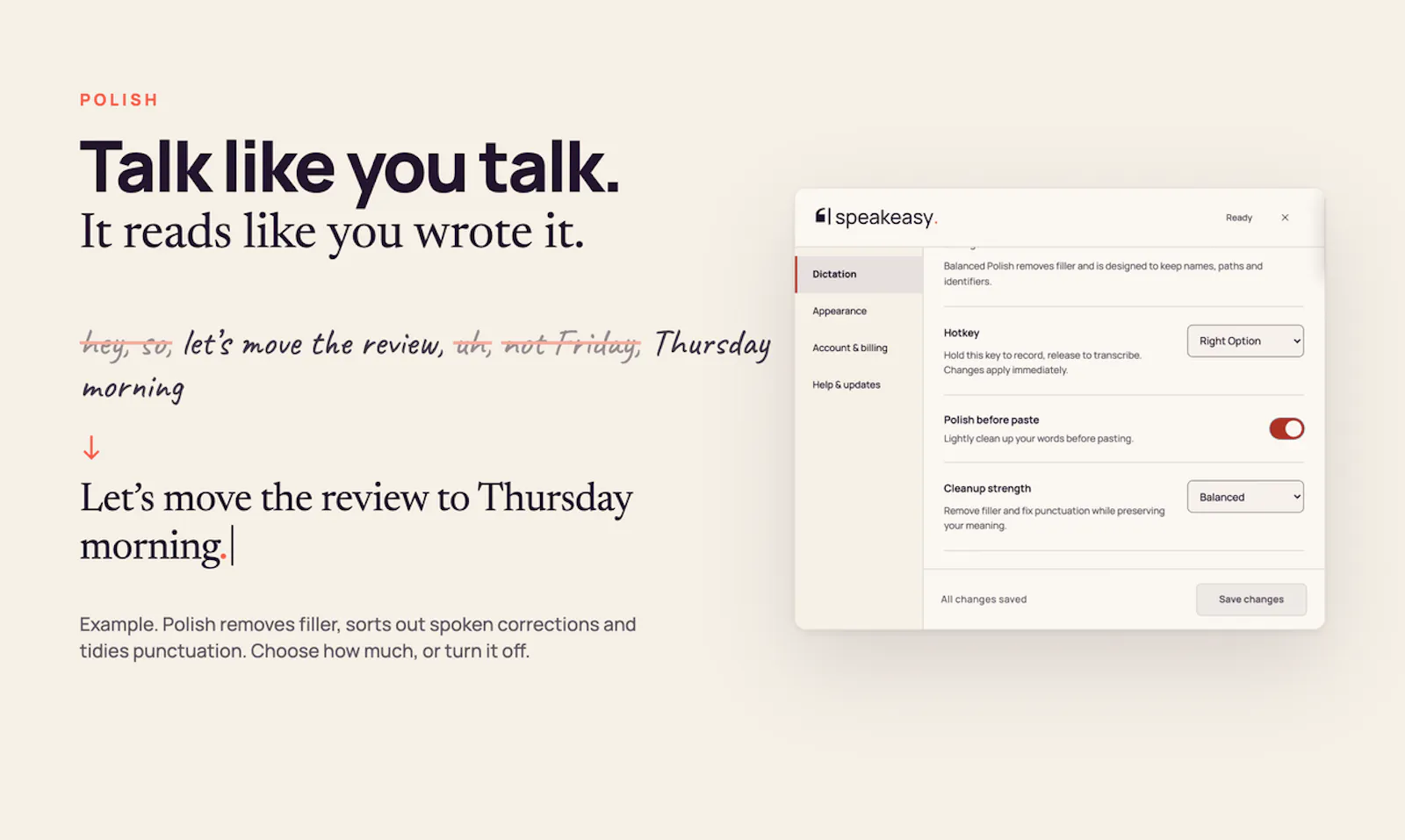 speakeasy. screenshot 4