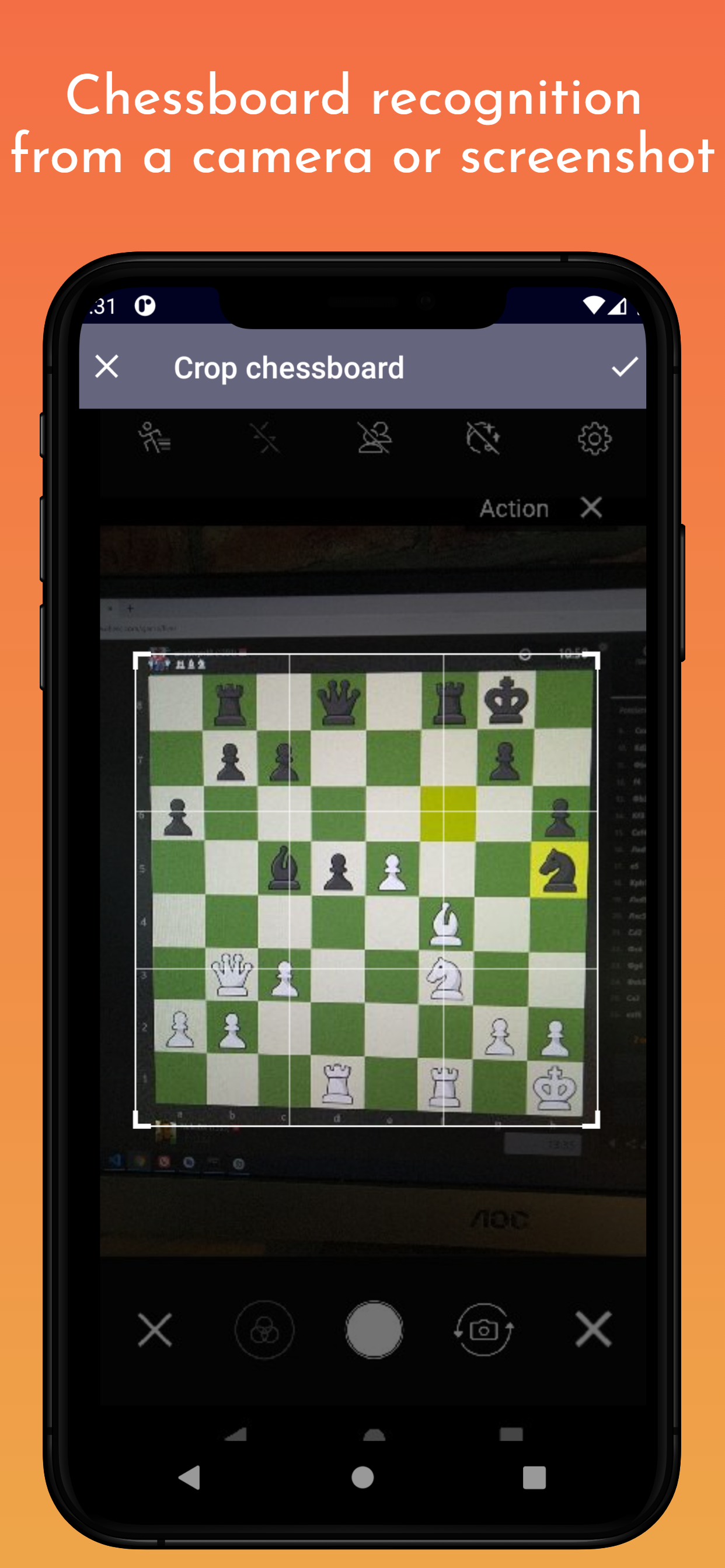 ChessEye - 2D chessboard scanner & analyzer to calculate the best moves ...