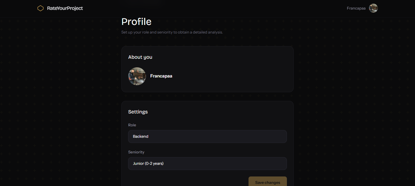RateYourProject  gallery image