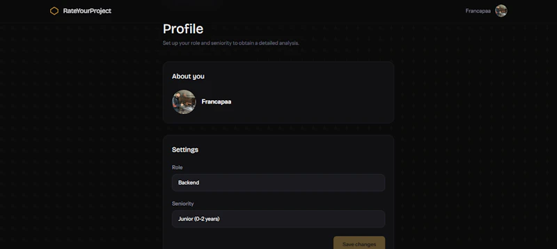 RateYourProject  screenshot 3