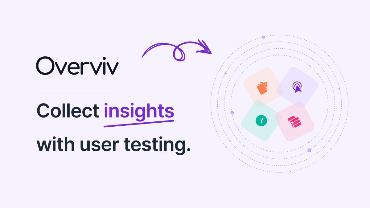 startuptile Overviv 1.0-Gather insights through user testing & analysis.