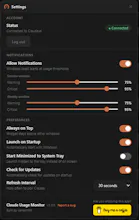 Claude Usage Monitor gallery image