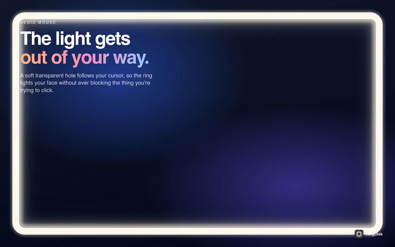 RingDisk screenshot 2