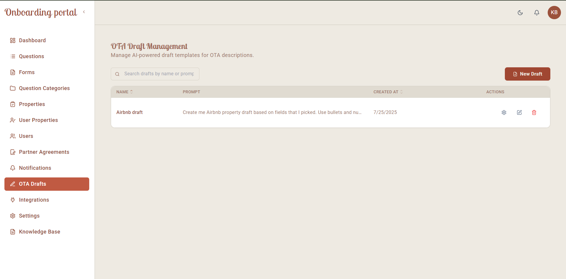 OnboardingHub - Screenshot 2 showing product features and functionality