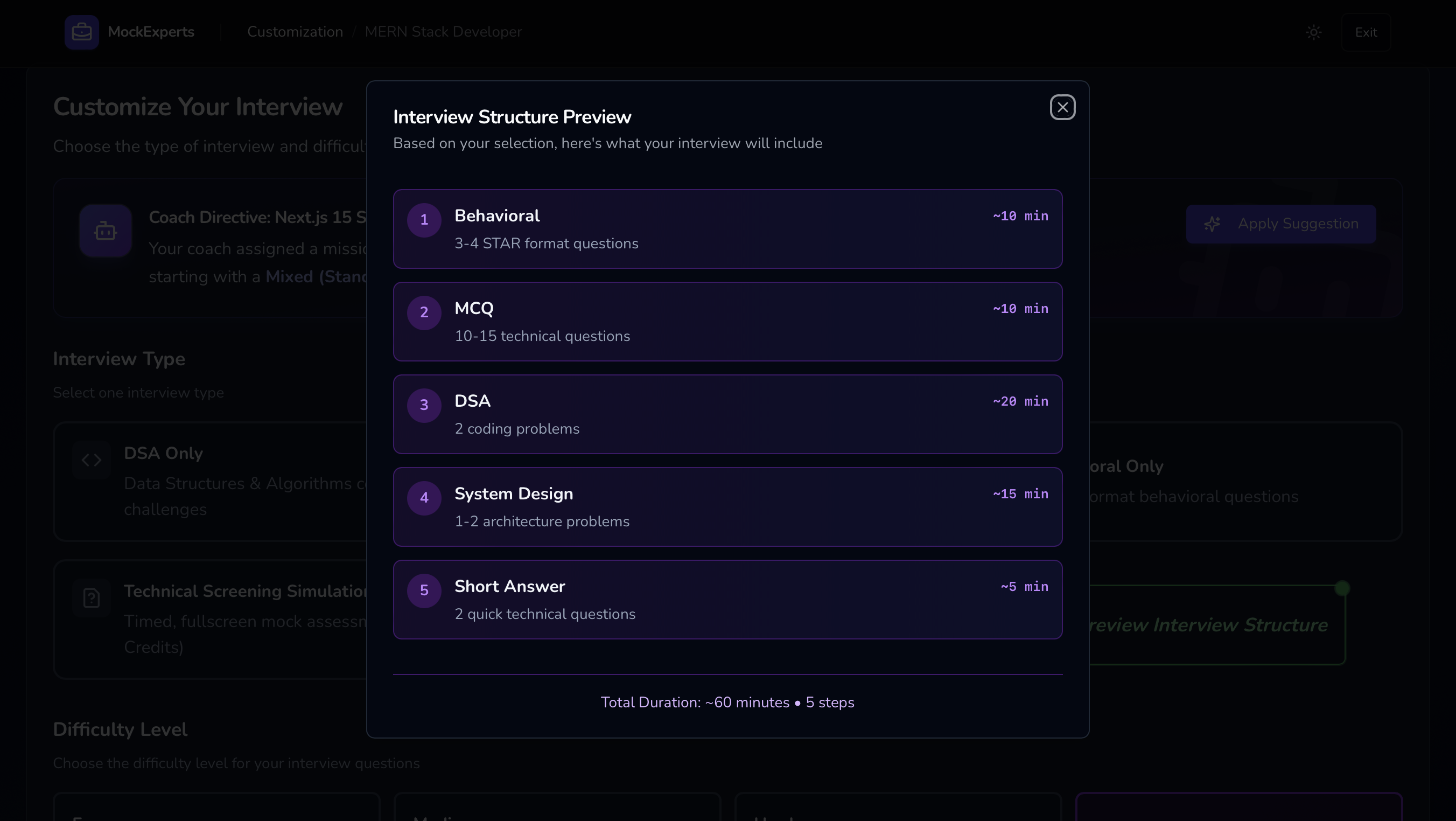 MockExperts 2.0 gallery image