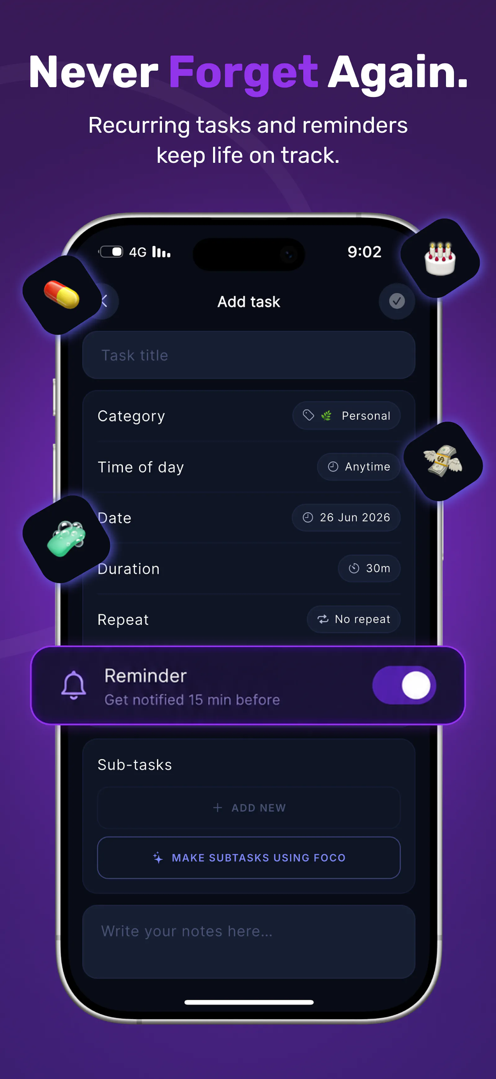 AI focus app for ADHD brains screenshot 5