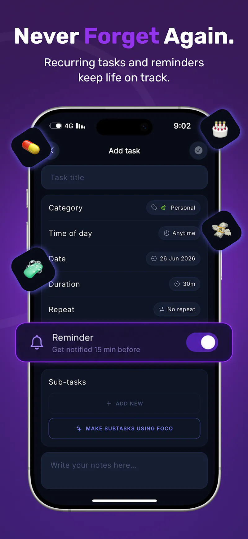 AI focus app for ADHD brains screenshot 5