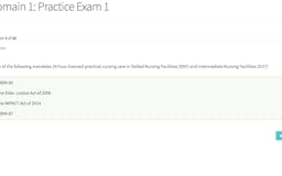 NHA License Practice Exam media 3