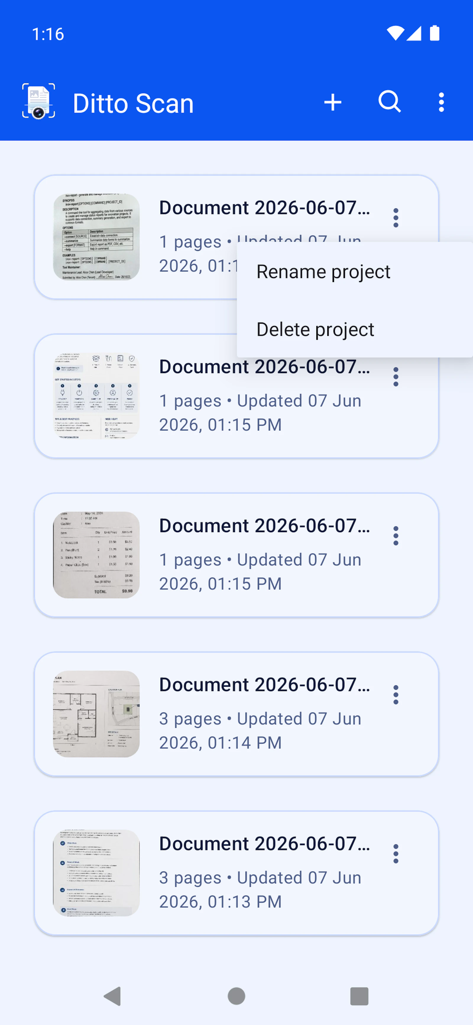 Ditto Scan: Document Scanner screenshot 9