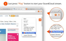 SoundCloud Button Chrome Extension media 3