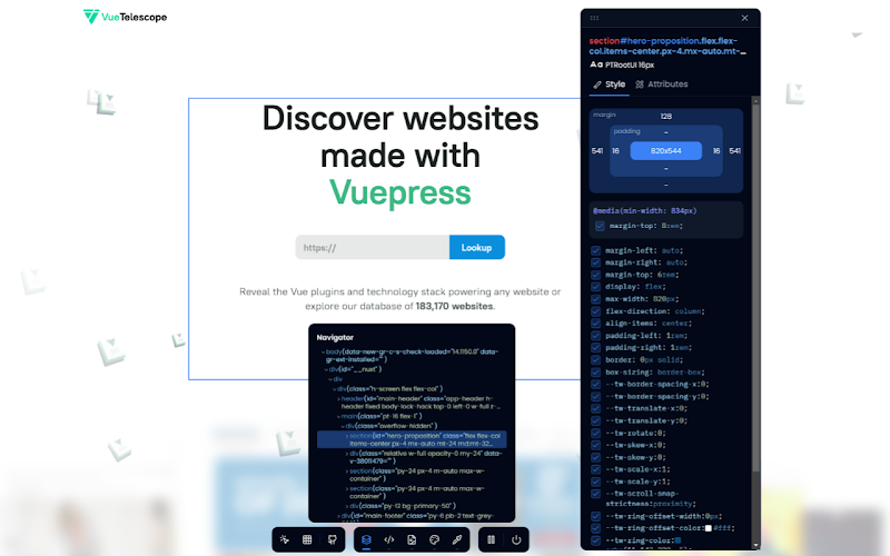 Inspecione CSS v1 media 2