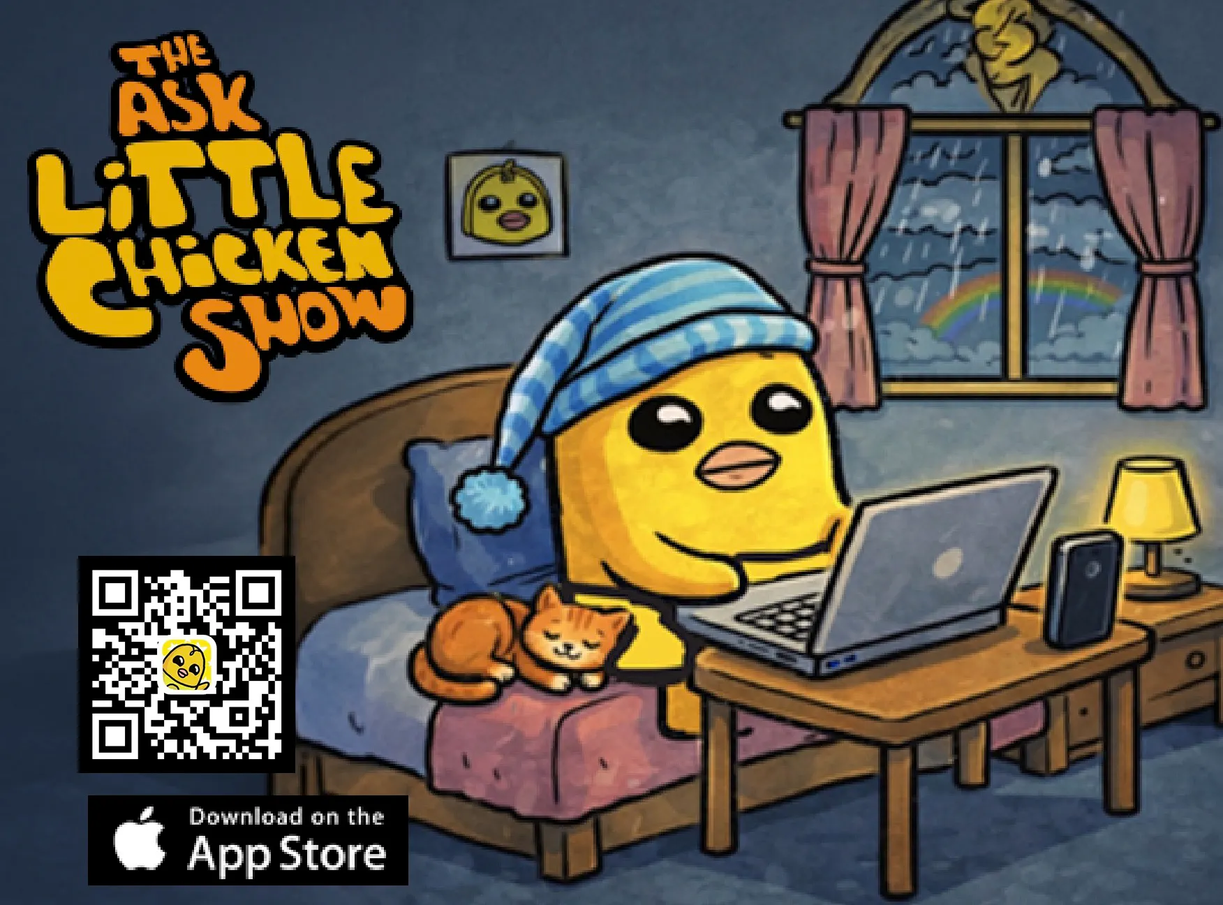 The Ask Little Chicken Show! ios app 项目横幅