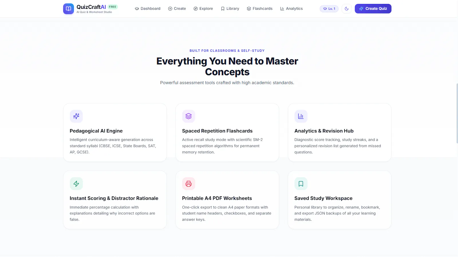 QuizCraft AI screenshot 2