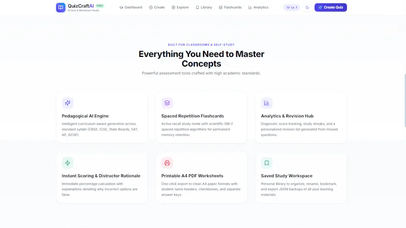 QuizCraft AI screenshot 2