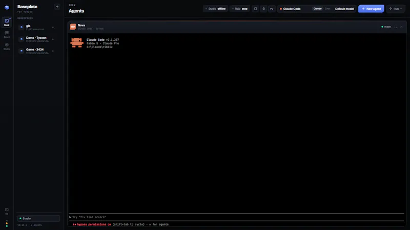 Baseplate screenshot 1