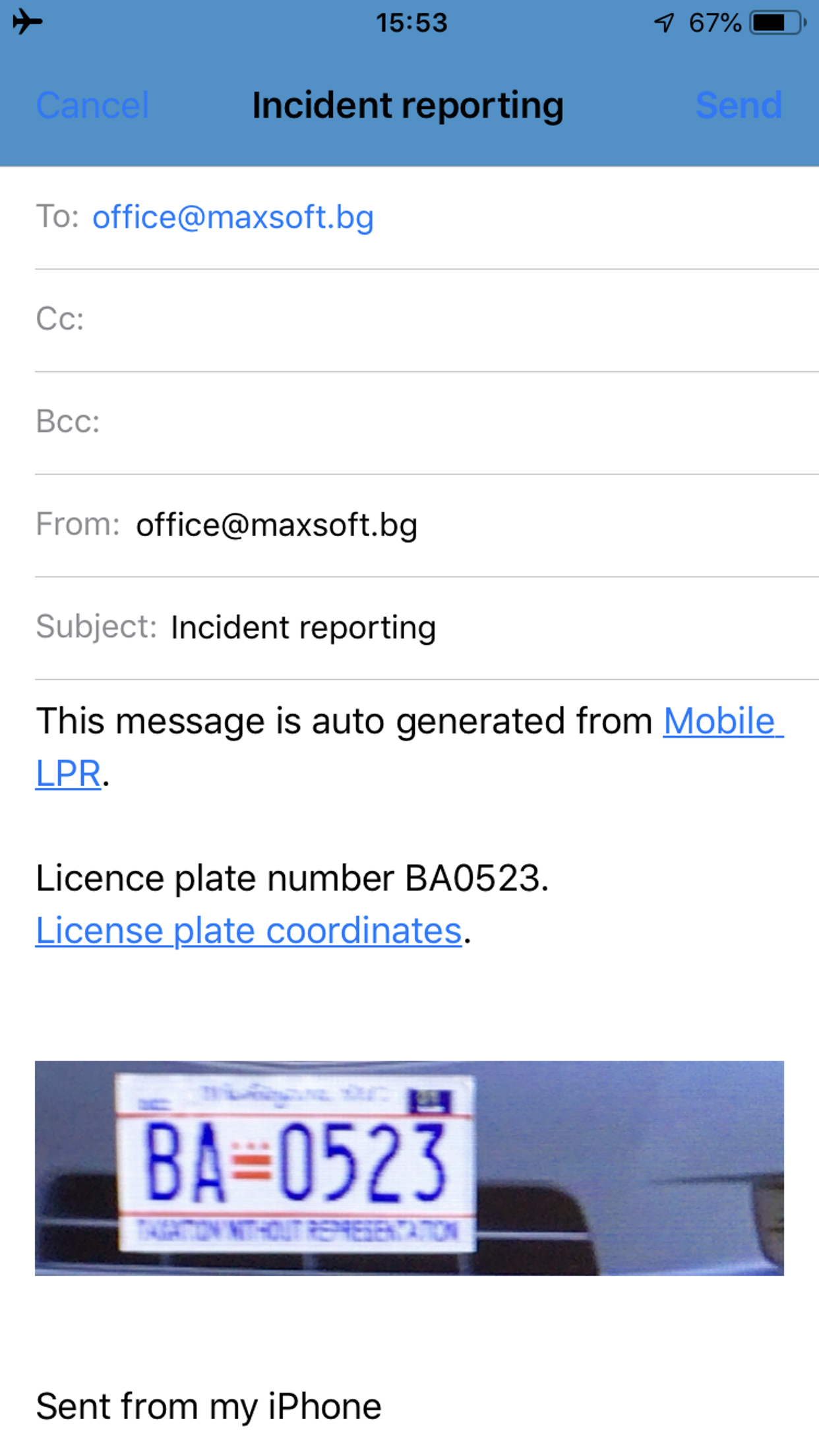 Mobile LPR gallery image