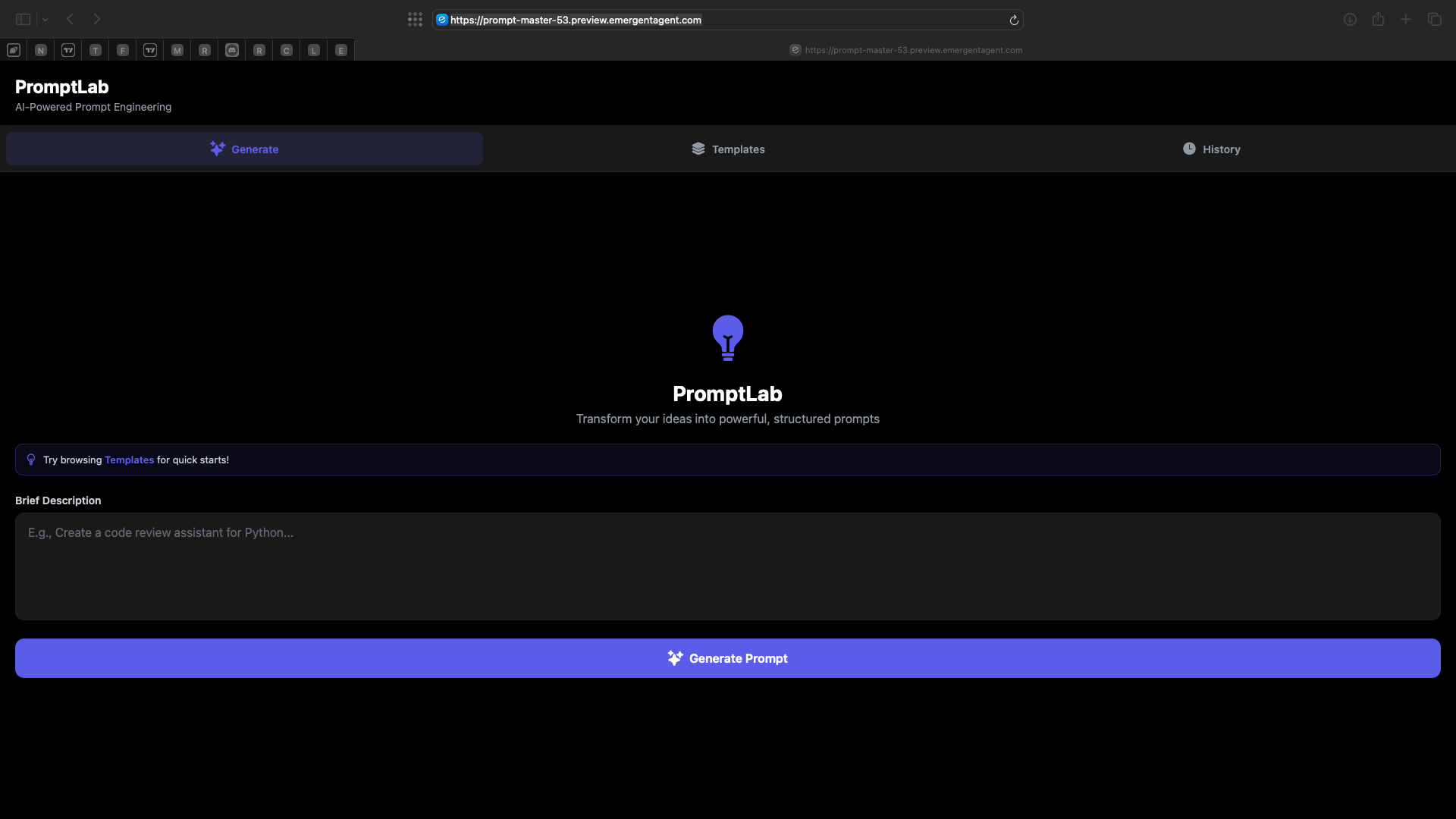 Promptlab gallery image