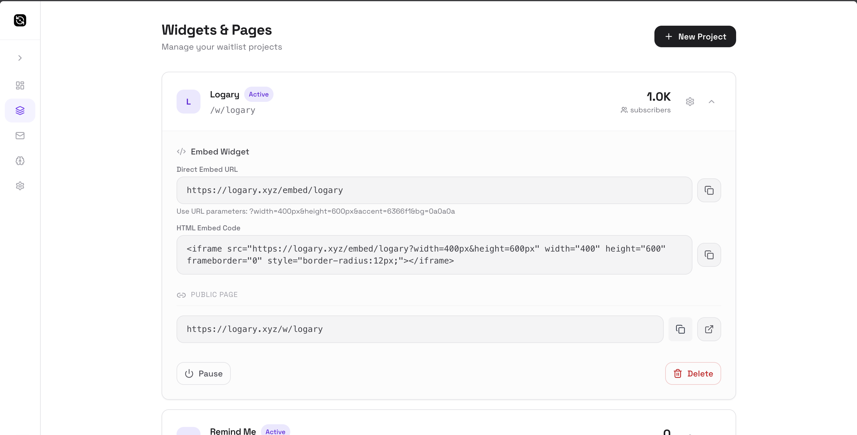 Logary gallery image
