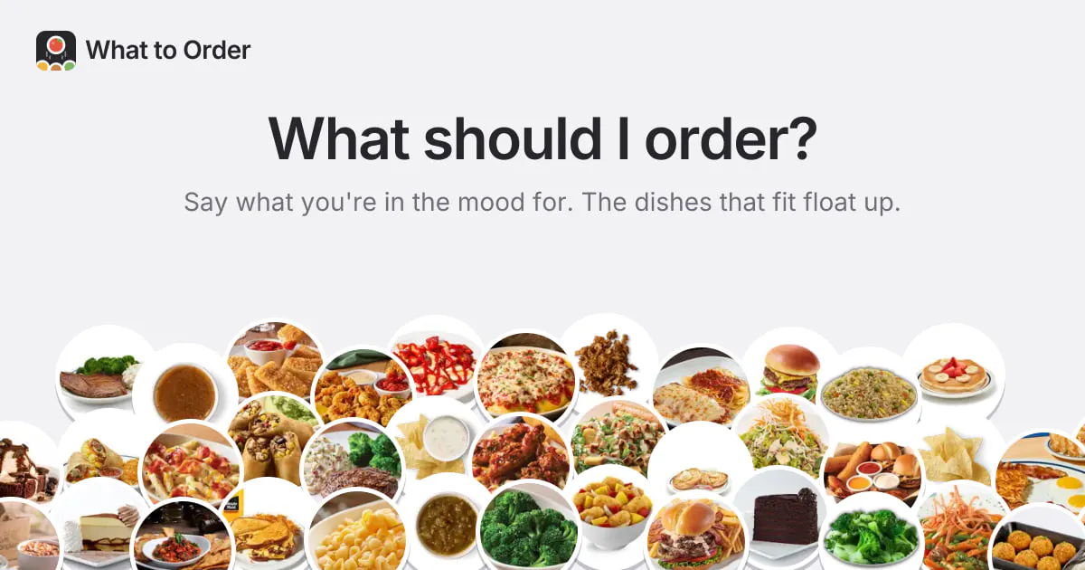 What to Order gallery image