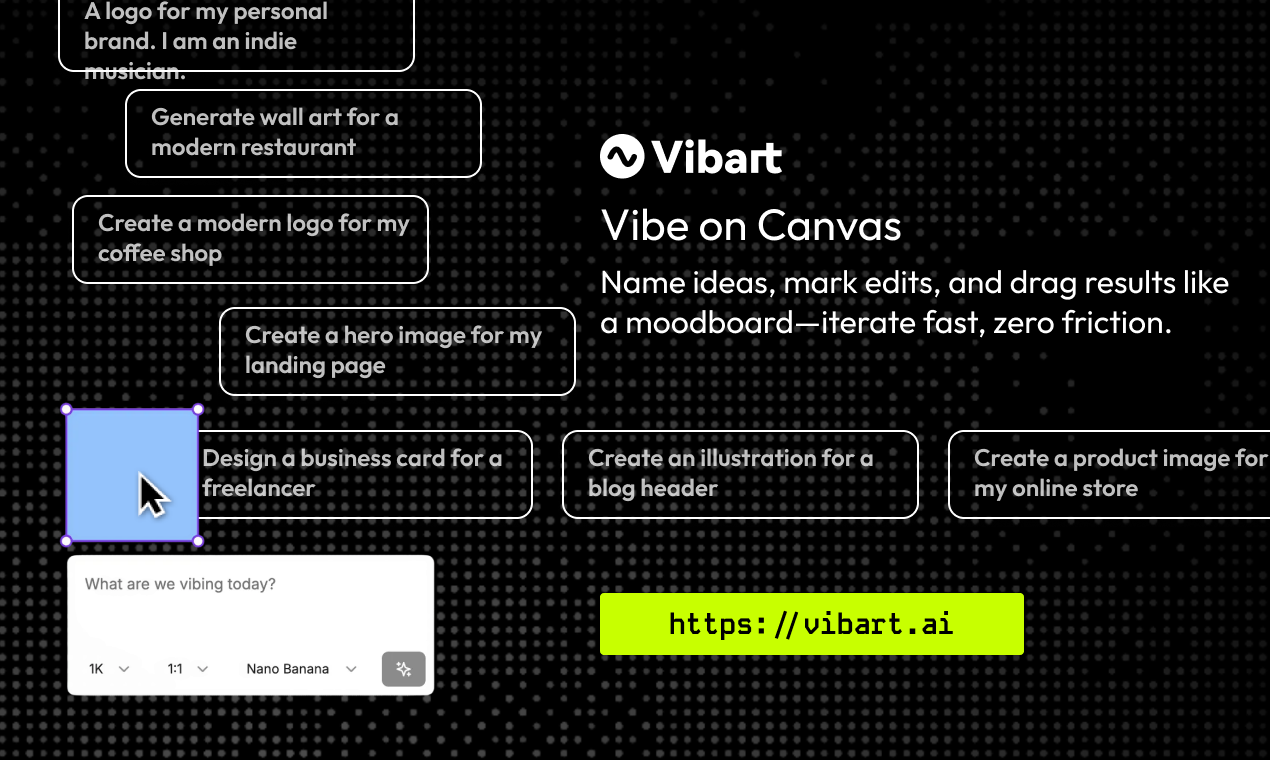 Vibart - Screenshot 4 showing product features and functionality