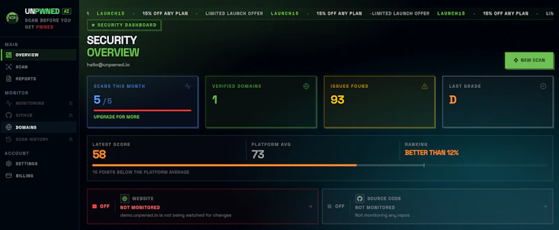 UNPWNED screenshot 2