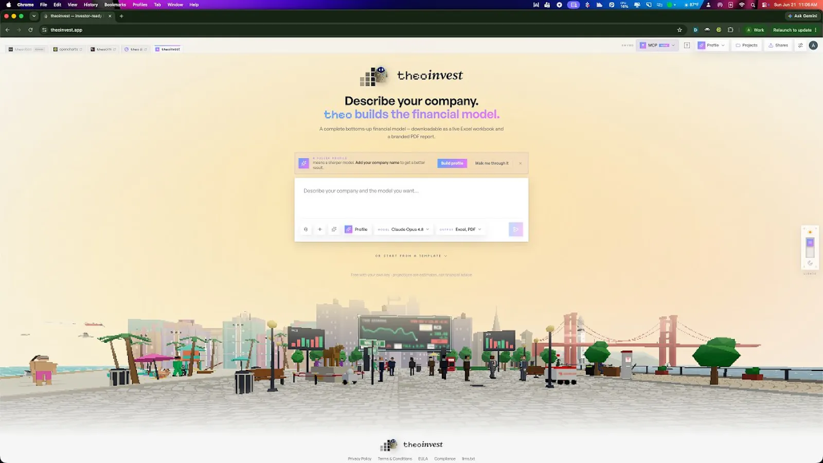 theoinvest screenshot 1 (video preview)