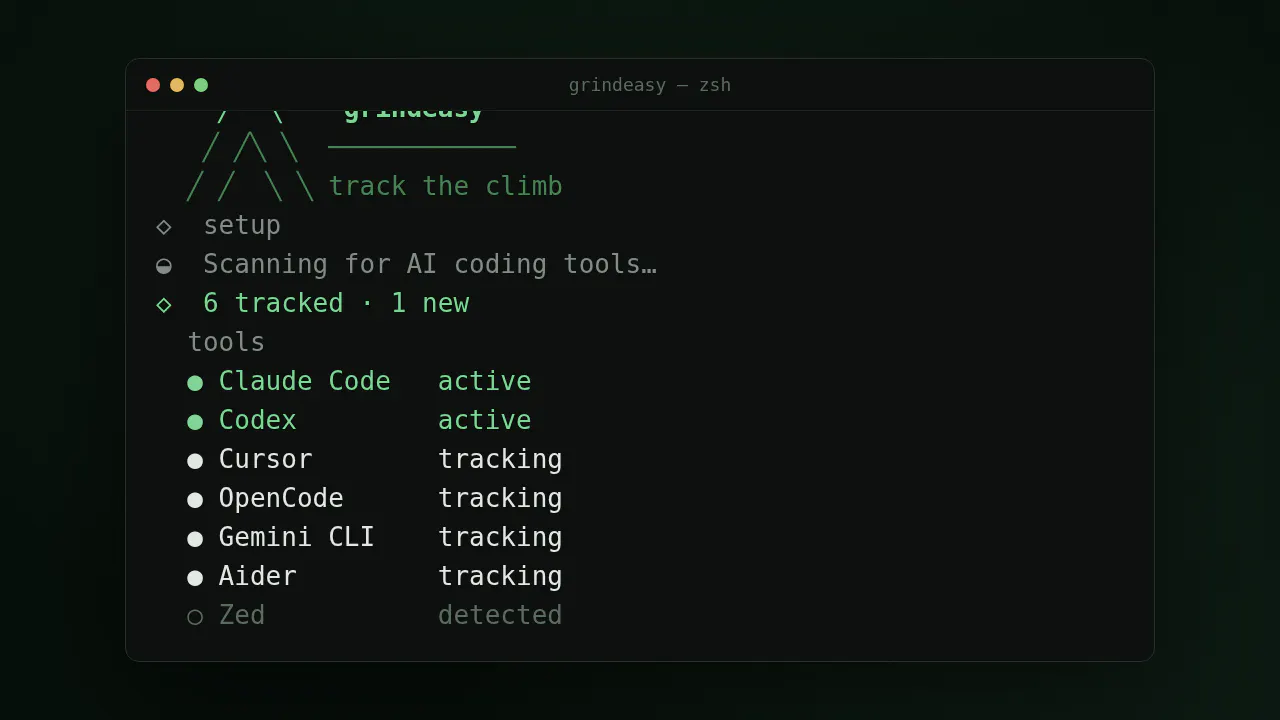 grindeasy · see what you're coding with gallery image