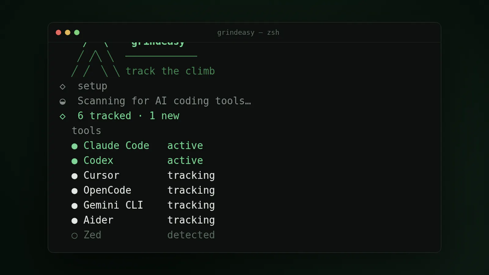 grindeasy · see what you're coding with screenshot 3