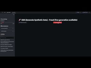 GSD (Generate Synthetic Data) - Fraud gallery image
