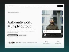 Free Framer Templates by Damir Cosic gallery image