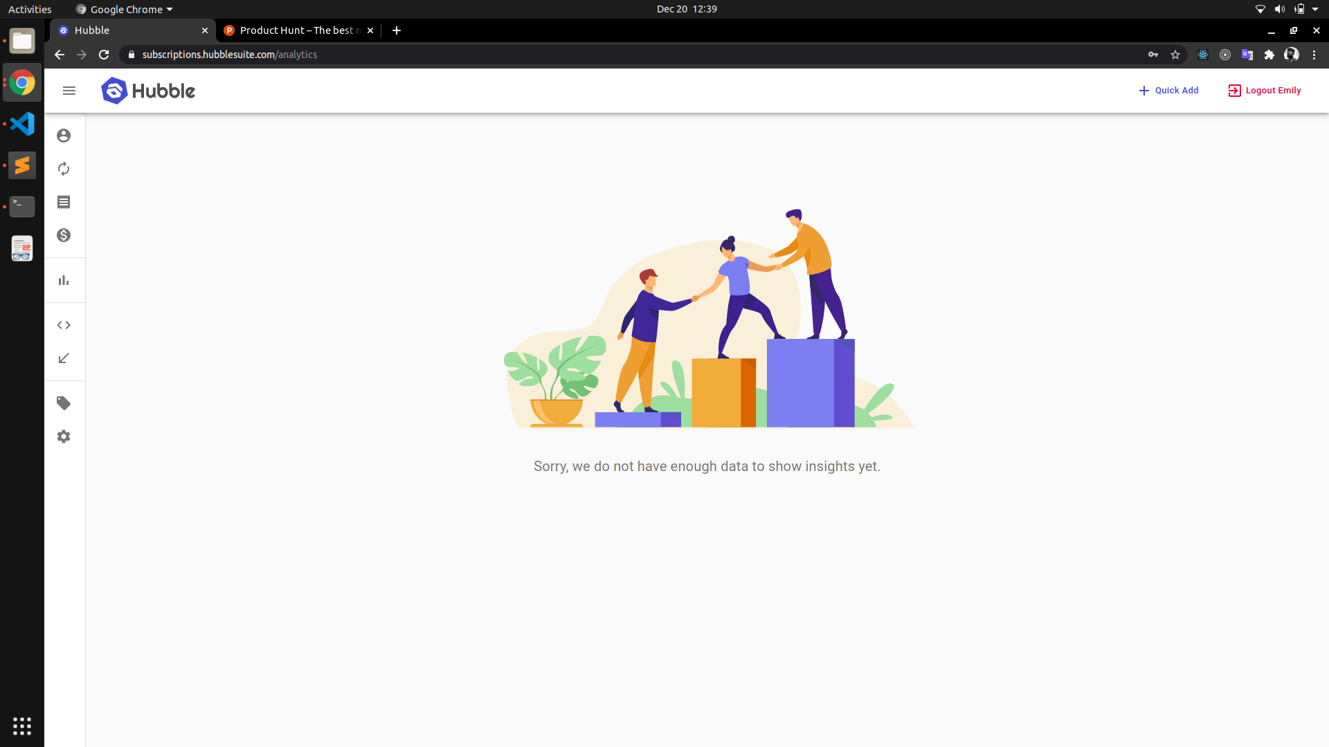 Hubble Subscriptions gallery image