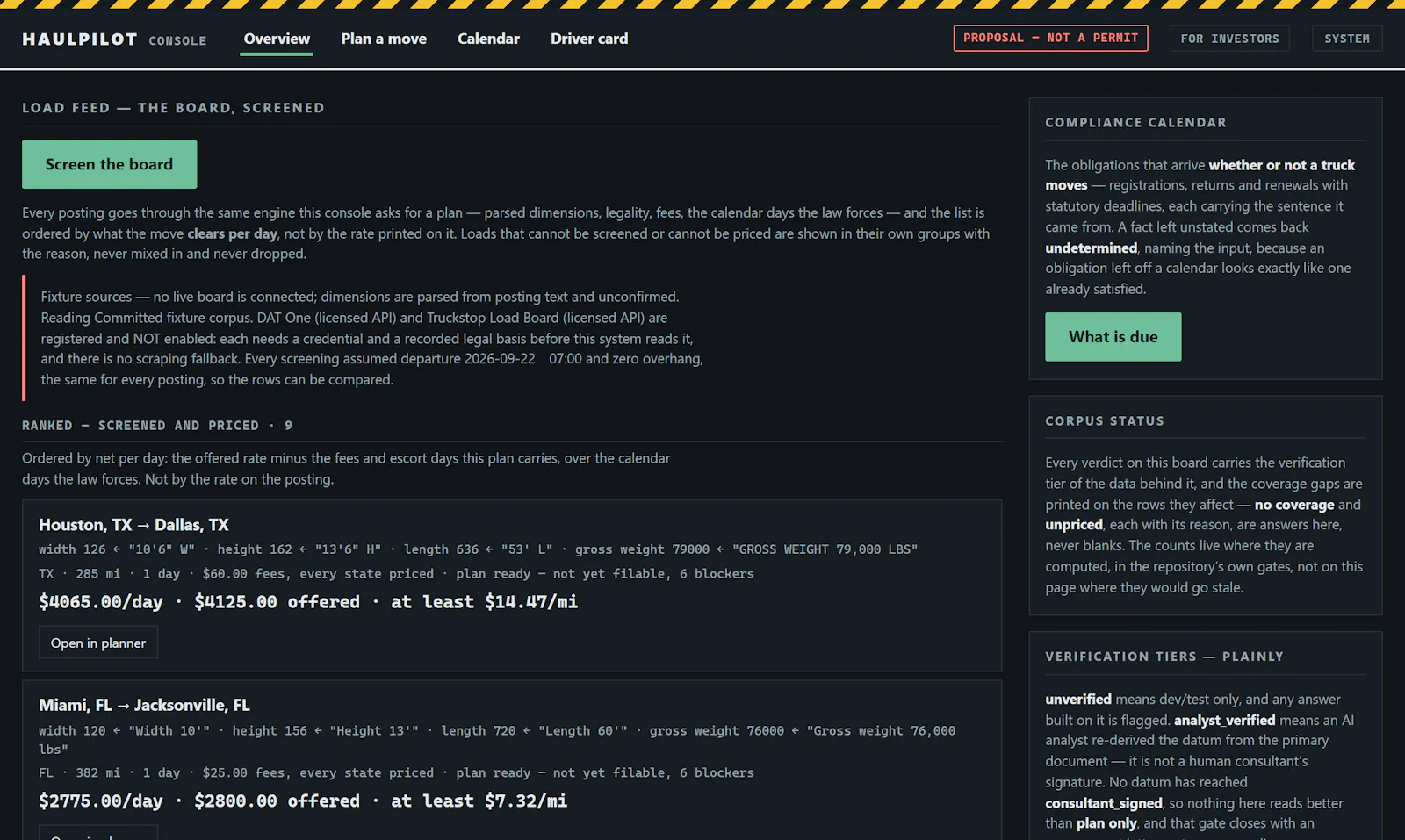 HaulPilot screenshot 7