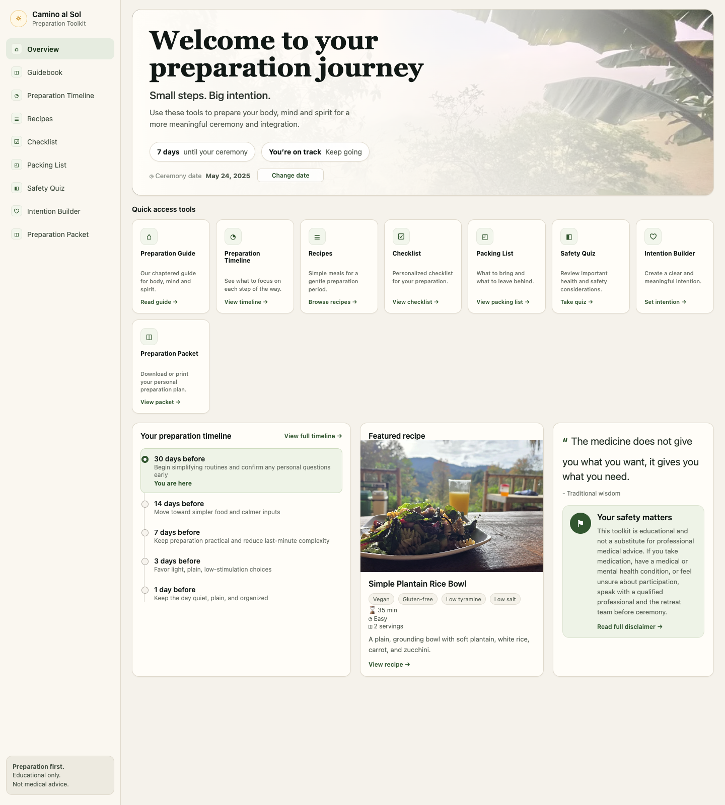 Ayahuasca Preparation Toolkit gallery image