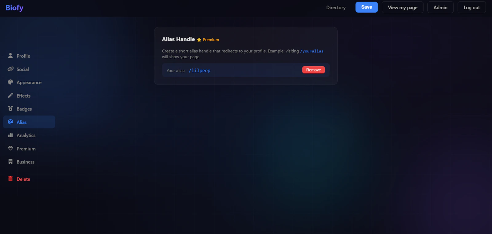 Biofy screenshot 3