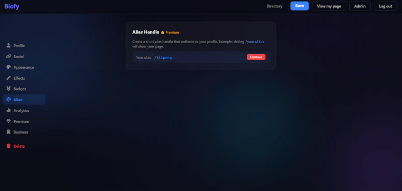 Biofy screenshot 3