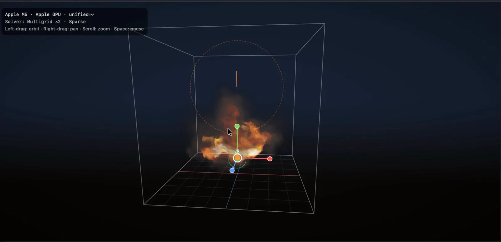 PyroMetal — Pyro simulation, on Metal gallery image