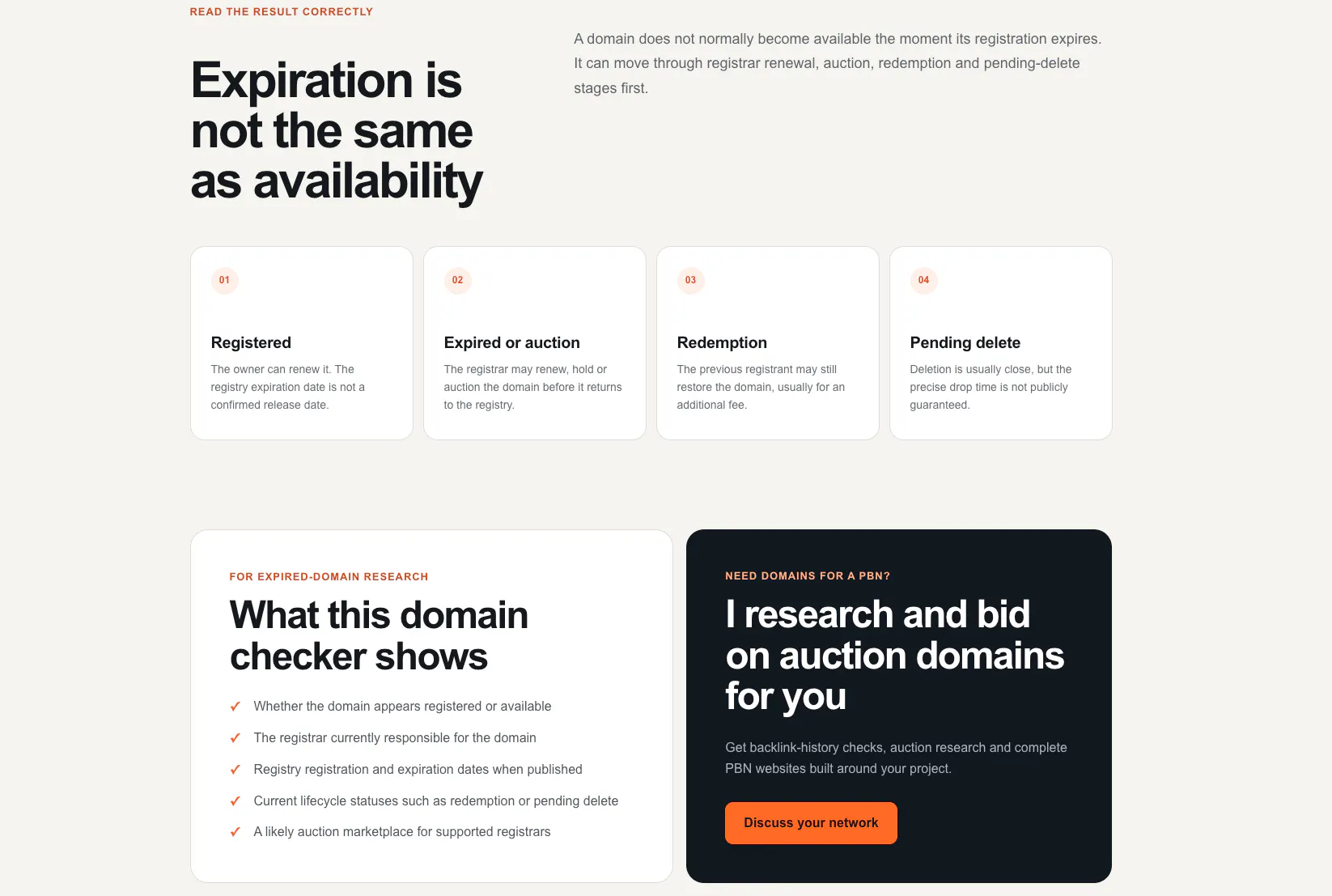 PBN Build Domain Checker gallery image