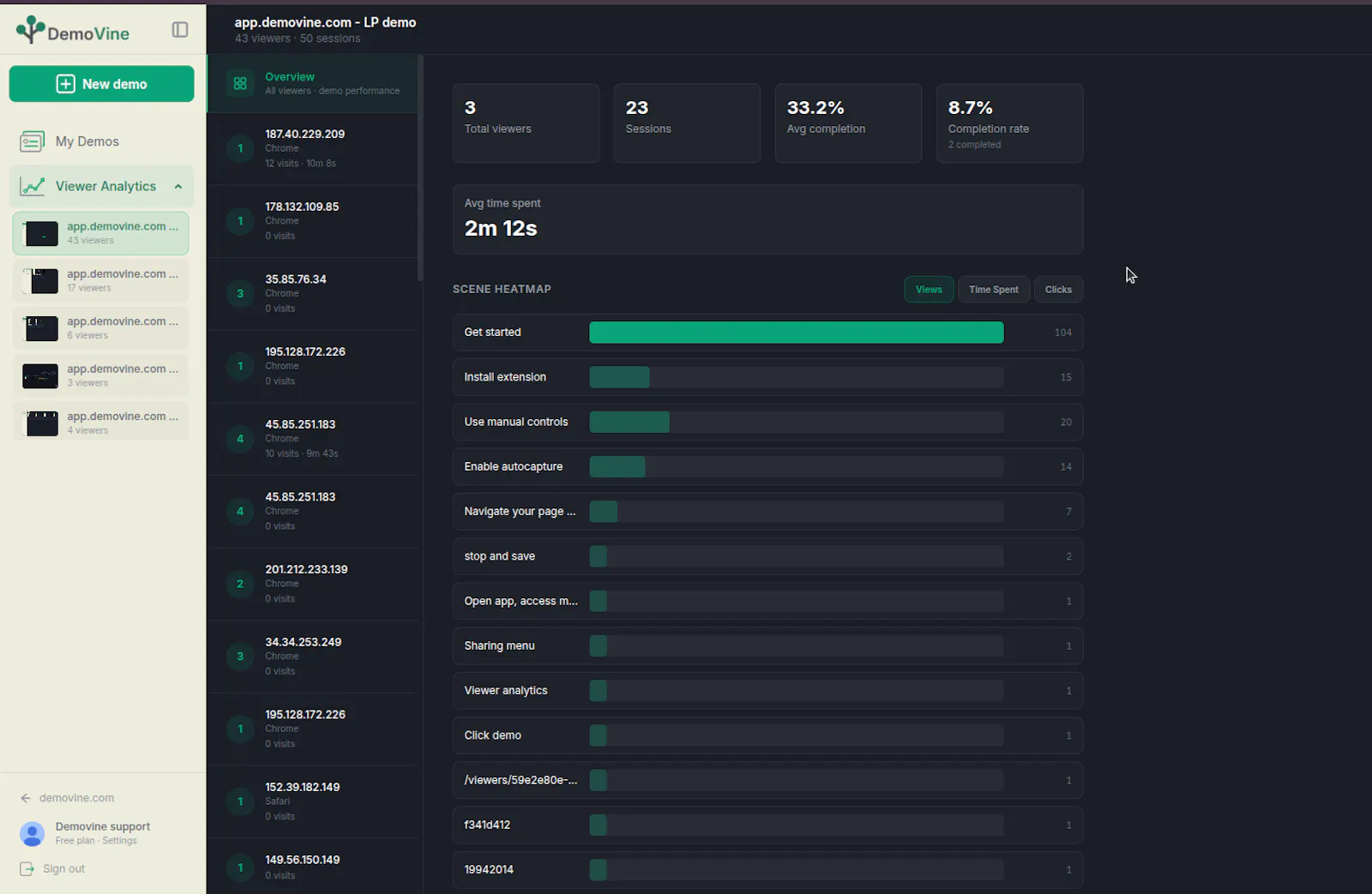DemoVine screenshot 7