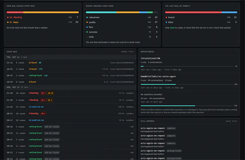 Optimus.AI screenshot 2