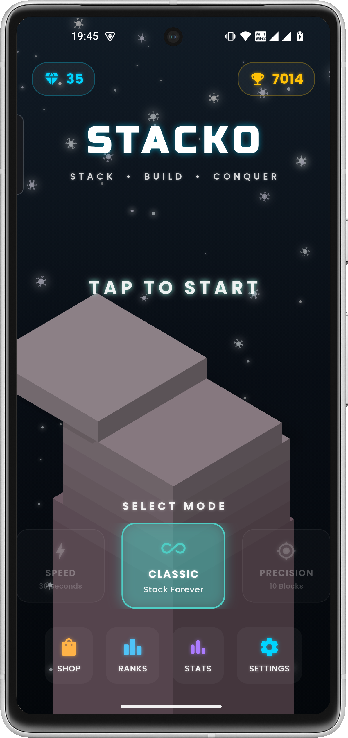STACKO - Main product screenshot demonstrating key features and user interface